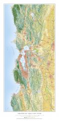 Greater Bay Area Land Cover Fine Art Print Map